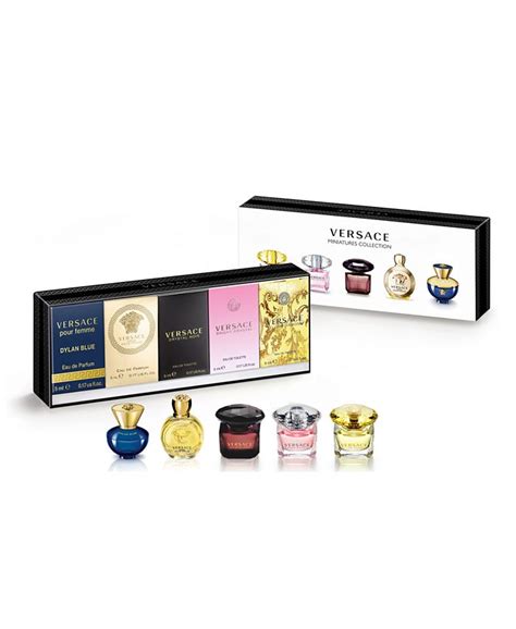 macy's Versace perfume gift set